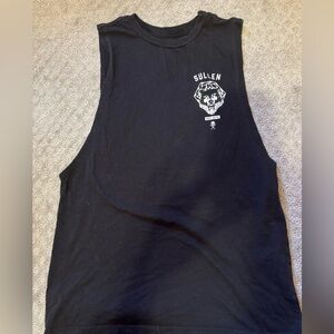 Sullen Black Sleeveless Tank Top